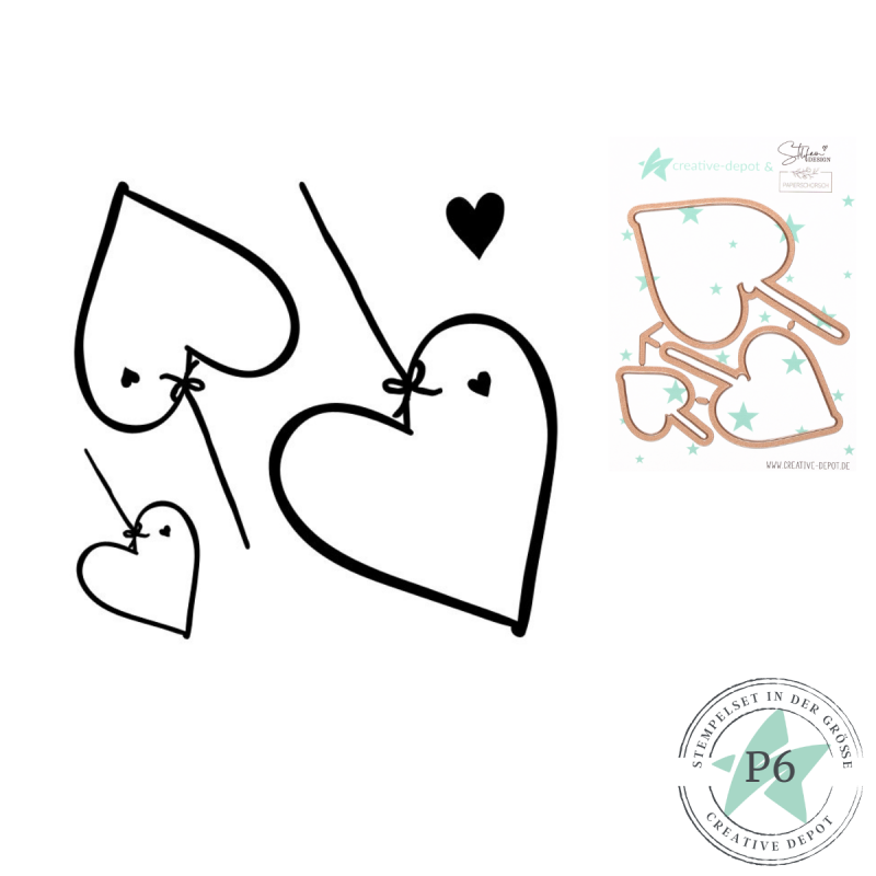 Creative Depot - Bundle - Herzanhänger  Creative Depot - Bundle - Herzanhänger