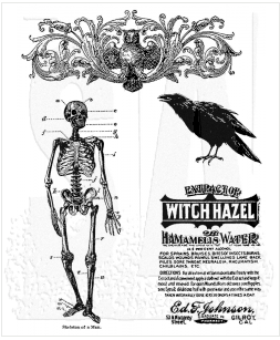 Tim Holtz Cling Mount Stamps: Haunted Mansion Tim Holtz Cling Mount Stamps: Haunted Mansion