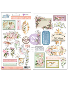 Prima Marketing - The Plant Department Chipboard Stickers (27pcs) 