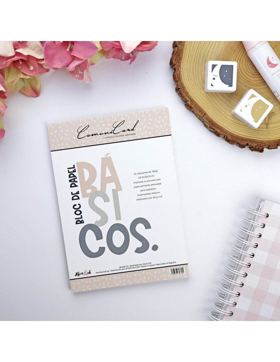 Rita Rita - Básicos ComuniCard 6x8" paper pad Rita Rita - Básicos ComuniCard 6x8" paper pad