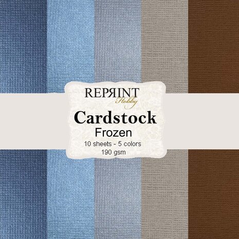 Reprint - Frozen Collection 12x12 Inch Cardstock