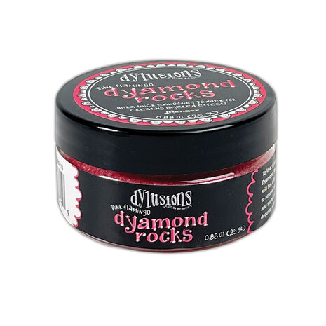 Ranger - Dyan Reaveley Dylusions Dyamond Rocks Pink Flamingo 25g Ranger - Dyan Reaveley Dylusions Dyamond Rocks Pink Flamingo 25g