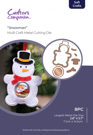Multi Craft Festive Treat Dies Snowman