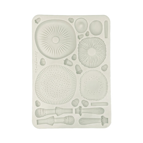 Stamperia - Whispering Woods A5 Soft Mould Mushrooms 3D Stamperia - Whispering Woods A5 Soft Mould Mushrooms 3D