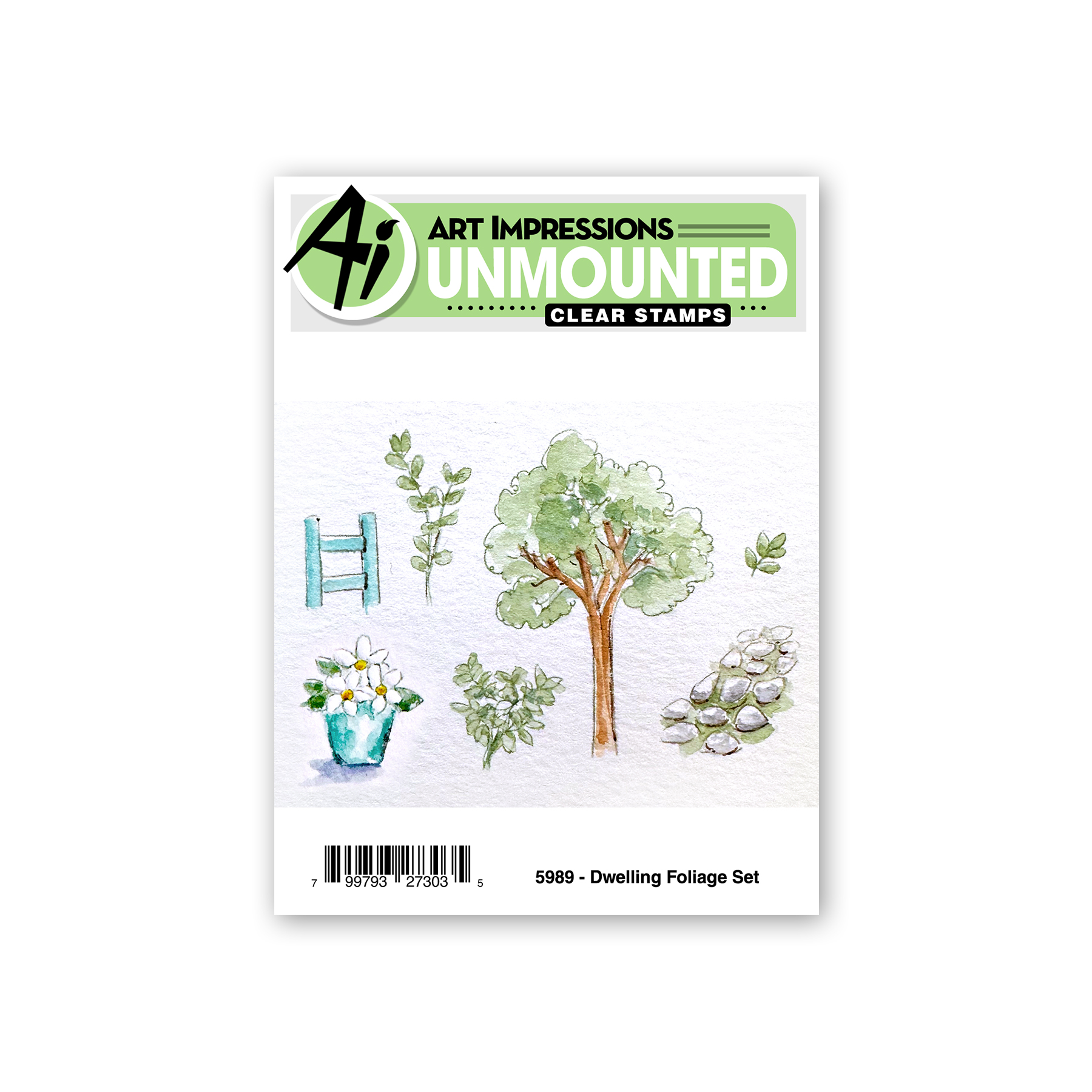 Art Impressions - Dwelling Foliage Set