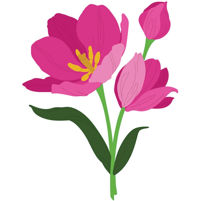 Honey Bee - Lovely Layers: Tulips - Honey Cuts Honey Bee - Lovely Layers: Tulips - Honey Cuts