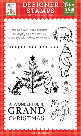 Echo Park - Grand Christmas Clear Stamps  Echo Park - Grand Christmas Clear Stamps