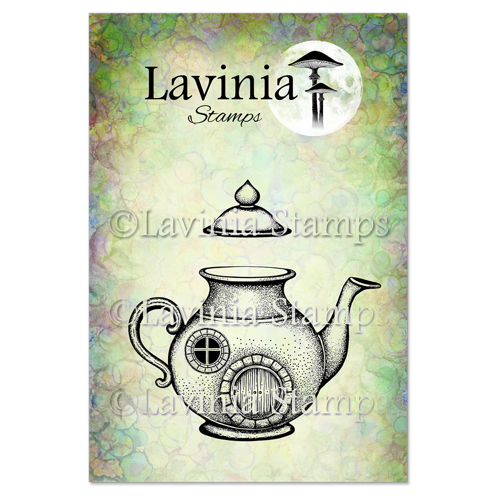Lavinia Stamps -  Teapot Cottage Stamp Lavinia Stamps -  Teapot Cottage Stamp