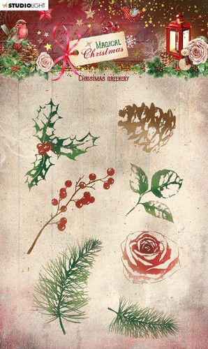Studio Light Clear Stamp Magical Christmas nr.500