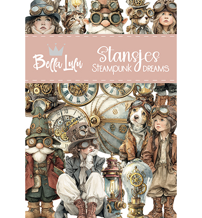 Bella Lulu - Stansplaatjes Steampunk Dreams