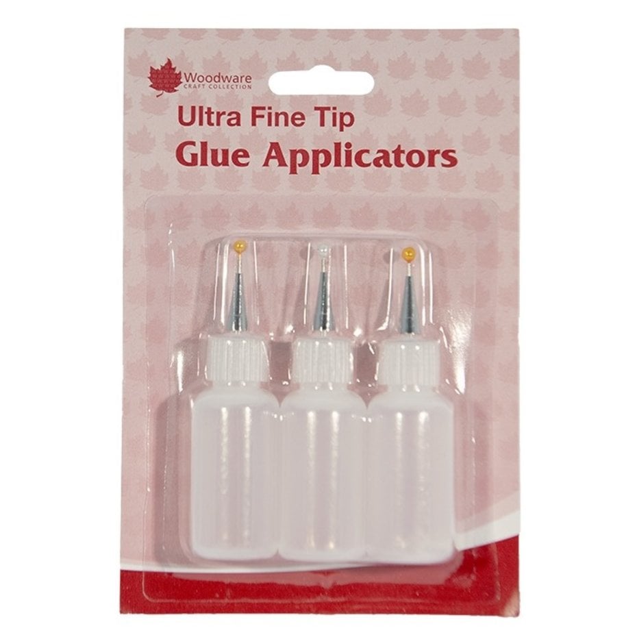 Woodware - Ultra Fine Tip Glue Applicator 20ml (3pcs) Woodware - Ultra Fine Tip Glue Applicator 20ml (3pcs)
