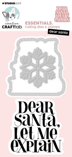 Studio Light Stamp & Cutting Die Dear Santa Essentials nr.83