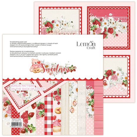 Lemon Craft - Sweetness 8x8 Inch Paper Pad