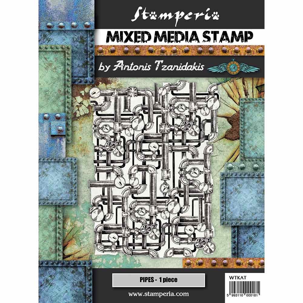 stamperia-mixed-media-stamp-piping-wtkat10 stamperia-mixed-media-stamp-piping-wtkat10
