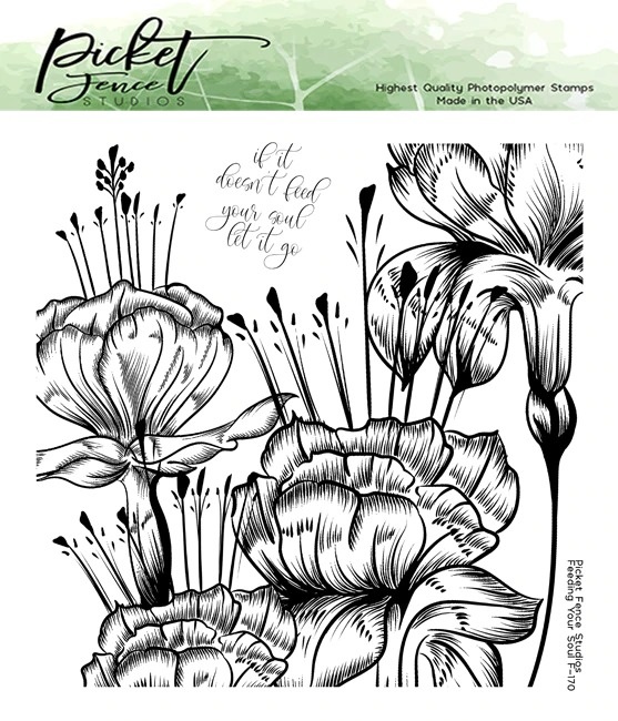 picket-fence-studios-feed-your-soul-6x6-inch-clear picket-fence-studios-feed-your-soul-6x6-inch-clear