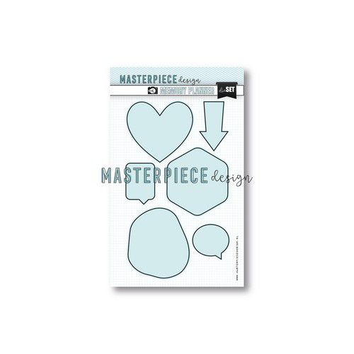 Masterpiece Die-set - Simple shapes 4x6 Masterpiece Die-set - Simple shapes 4x6