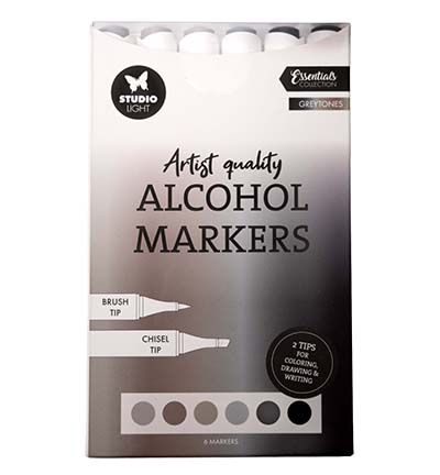 StudioLight - Alcohol Markers Greytones Essentials nr. 37