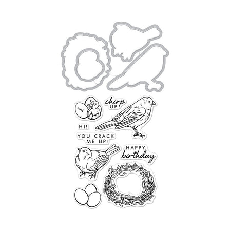 Hero Arts Chirp Stamp & Die Set Hero Arts Chirp Stamp & Die Set