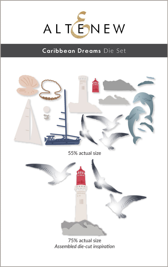 Altenew - Caribbean Dreams Die Set 