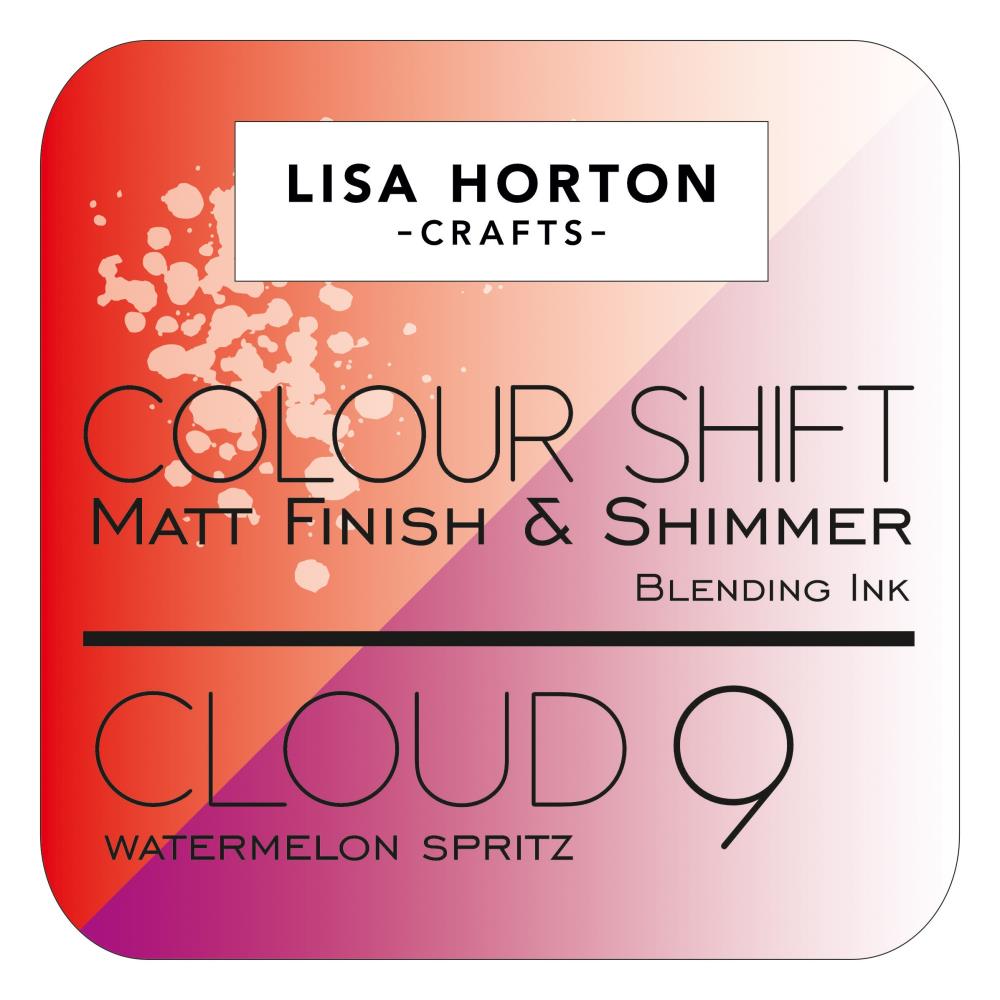 Lisa Horton Crafts Cloud 9 Color Shift Ink Pad -  Watermelon Spritz 