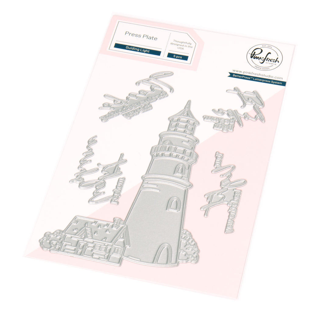 Pinkfresh Studio Stencils -  Guiding Light press plate