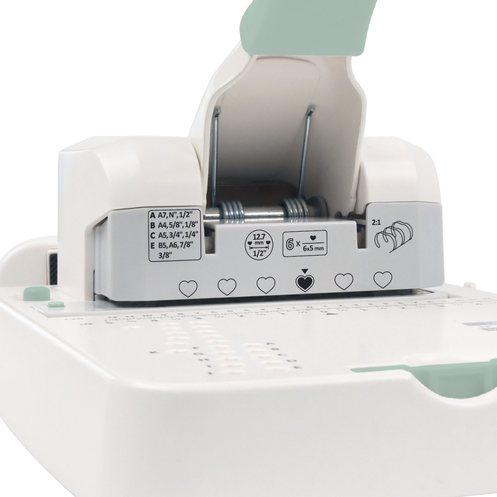 Vaessen Creative • Bind Easy Stanzkartusche Herz 5x5mm Vaessen Creative • Bind Easy Stanzkartusche Herz 5x5mm