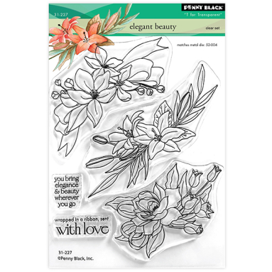 Penny Black - ELEGANT BEAUTY (CLEAR STAMPS)