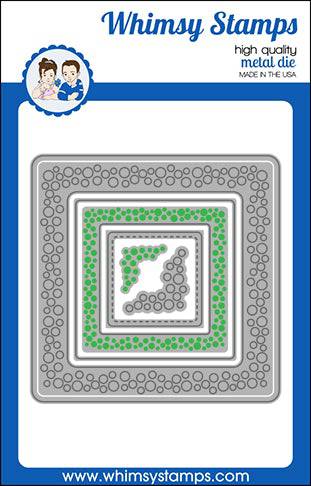 Whimsy Stamps - Inlaid Bubbles Die Set Whimsy Stamps - Inlaid Bubbles Die Set
