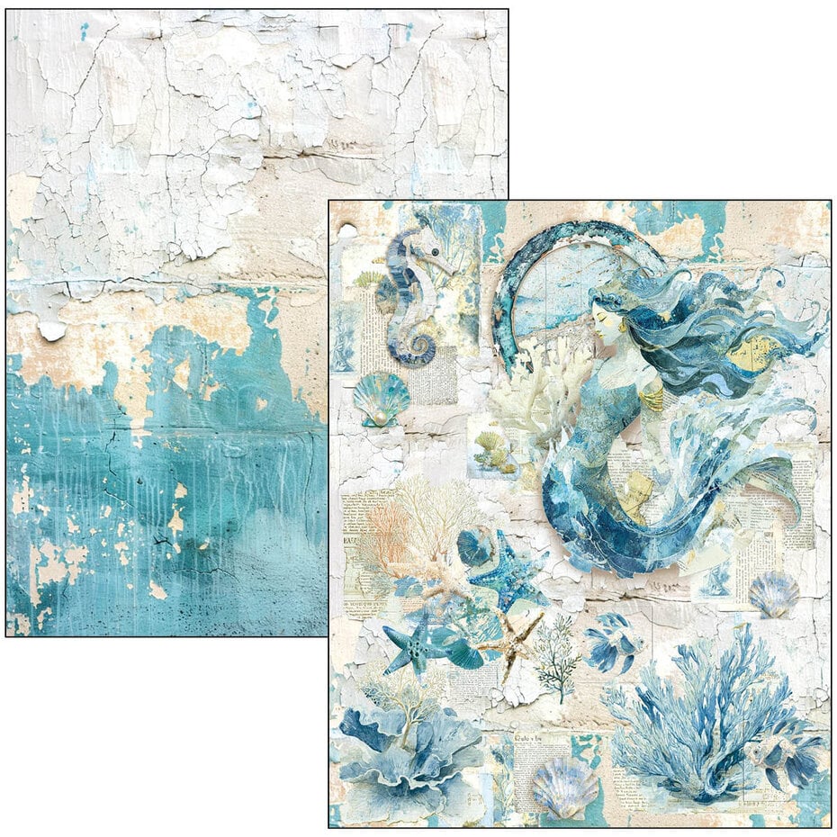 Ciao Bella - Edge of the Ocean A4 Maxi Mixed Media Book