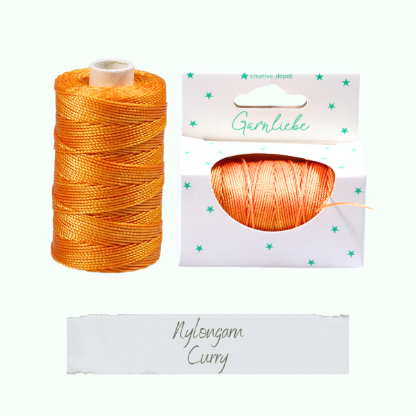 Creative Depot -  Nylongarn - Curry - Garnliebe  Creative Depot -  Nylongarn - Curry - Garnliebe