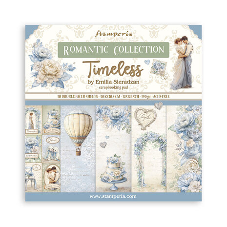 Stamperia - Timeless 12x12 Inch Paper Pack 