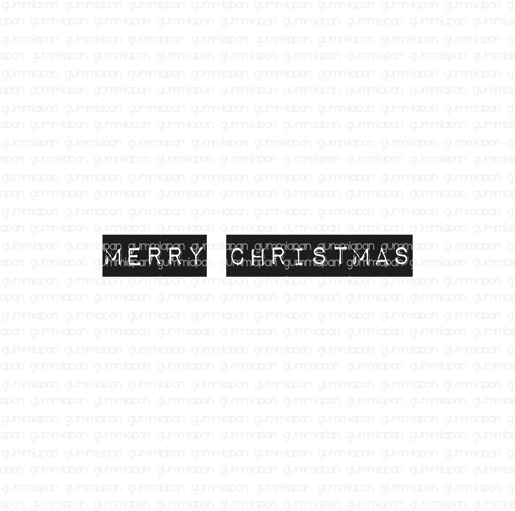 Gummiapan - Merry Christmas