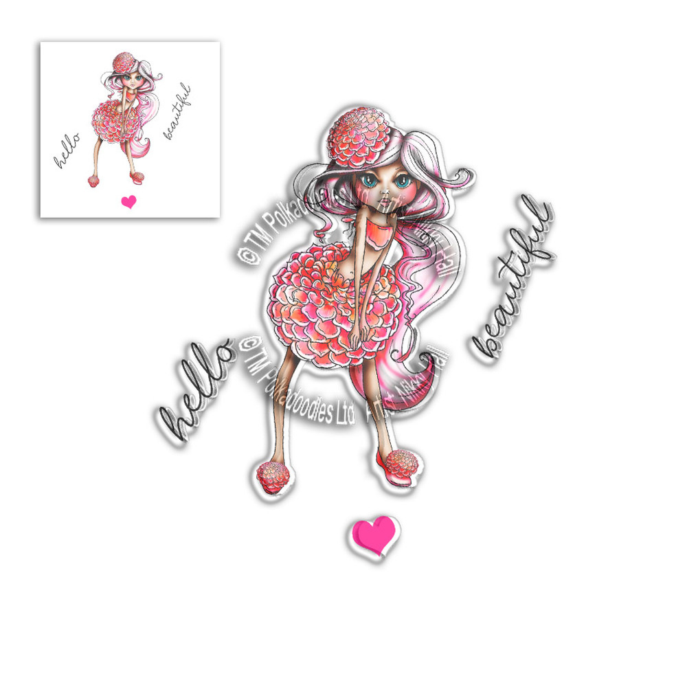 polkadoodles-dahlia-darling-bud-clear-stamps-pd803