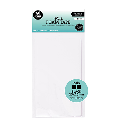 Studio Light - Doublesided foam tape Blocks black nr. 108