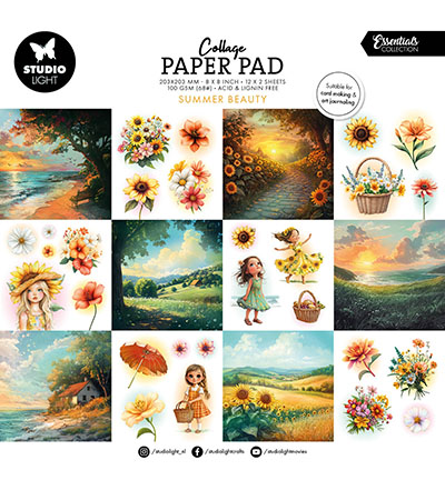 Collage Paper Pad Summer Beauty Essentials nr.376