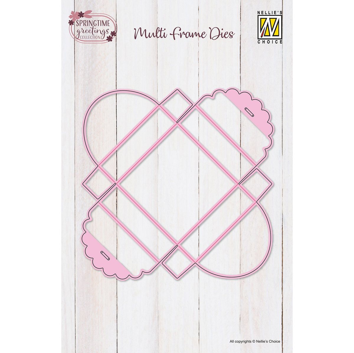 Nellie's Choice • Multi Frame Dies Flache Schachtel 1St. Nellie's Choice • Multi Frame Dies Flache Schachtel 1St.