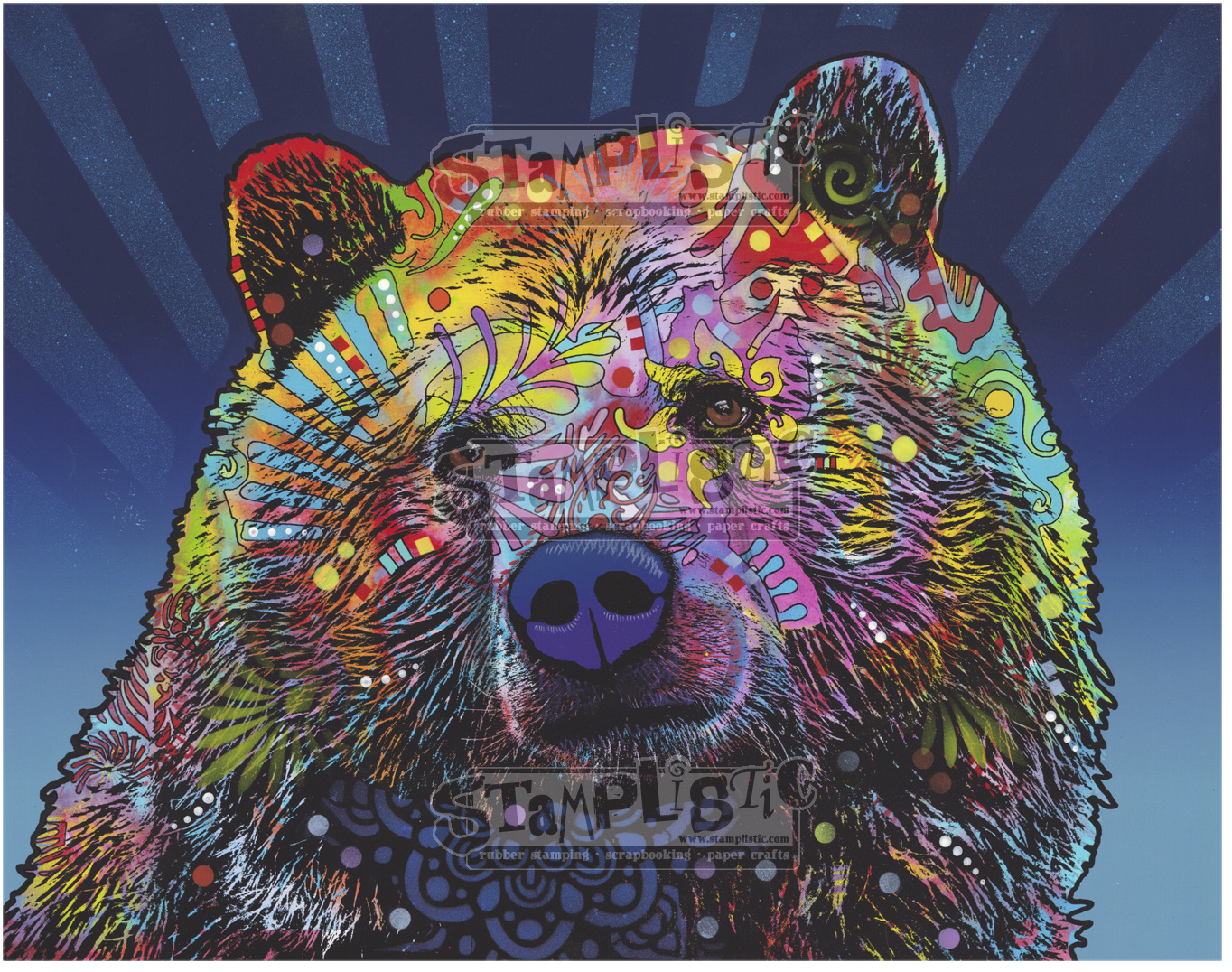 stamplistic-grizz-cling-stamp-l200117 stamplistic-grizz-cling-stamp-l200117