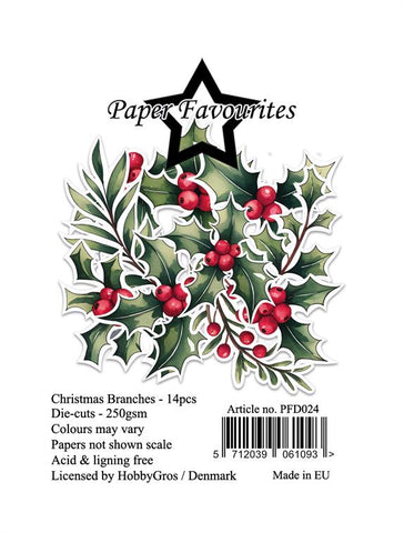 Paper Favourites - Paper Favourites Die-Cuts "Christmas Branches"