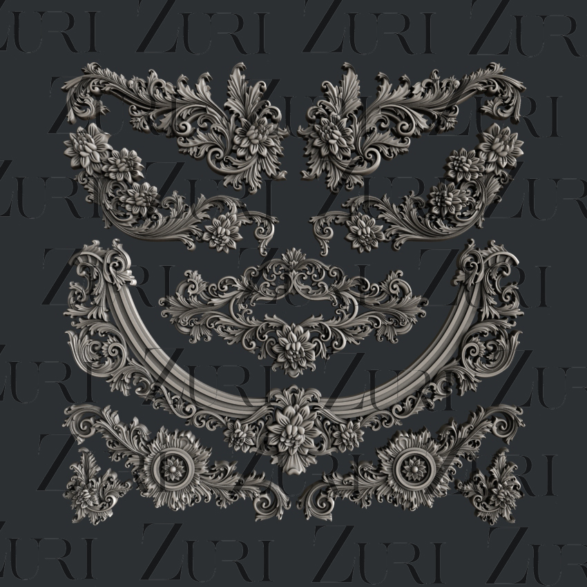 Zuri - Rococo Elegance