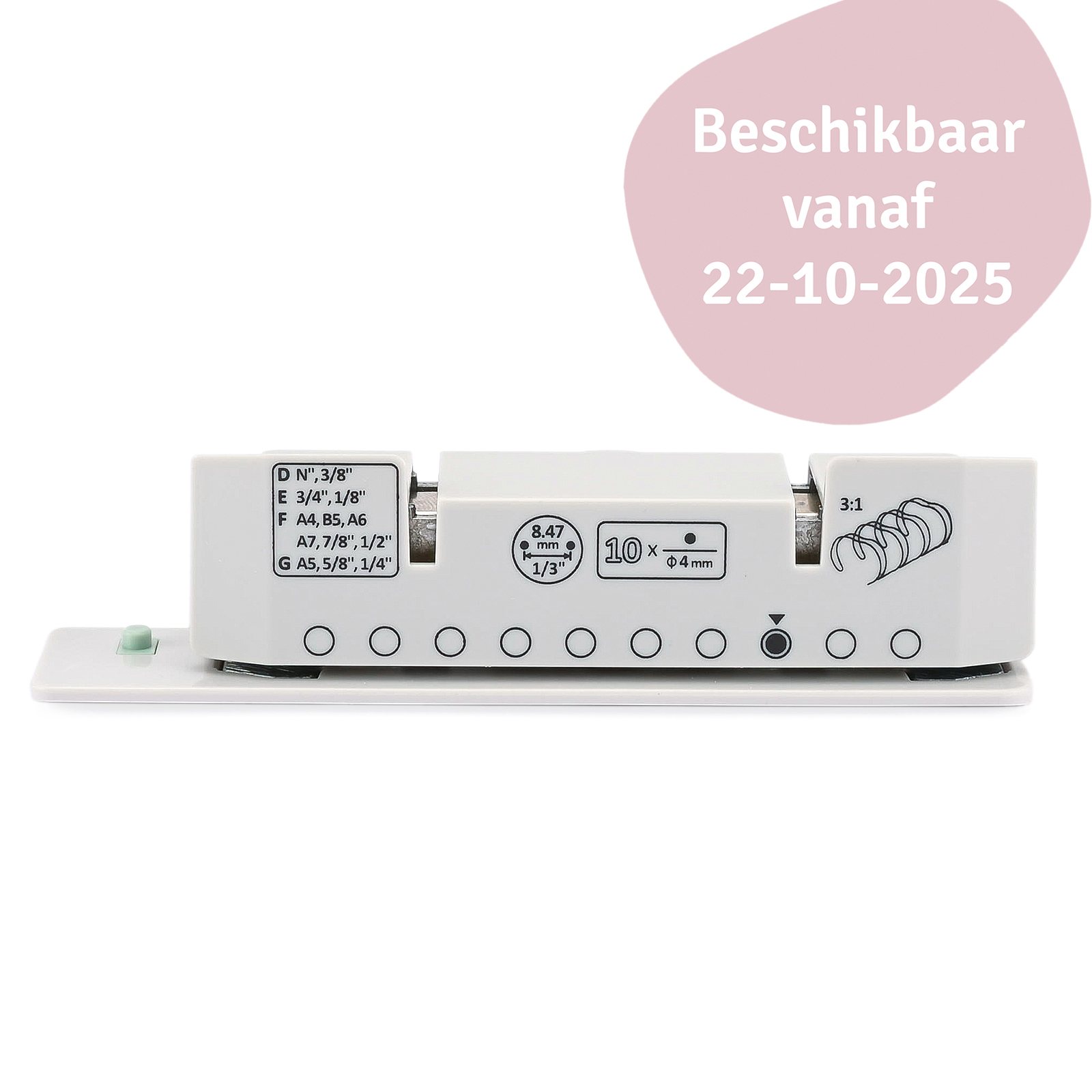 Vaessen Creative • Bind Easy Stanzkartusche Kleiner Kreis Ø4mm Vaessen Creative • Bind Easy Stanzkartusche Kleiner Kreis Ø4mm