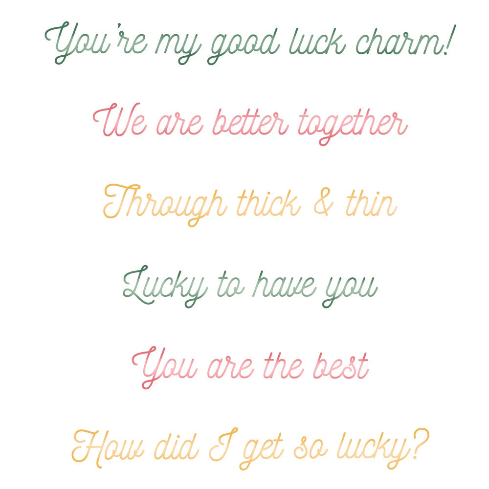 Honey Bee -  So Lucky 4x4 Stamp Set Honey Bee -  So Lucky 4x4 Stamp Set