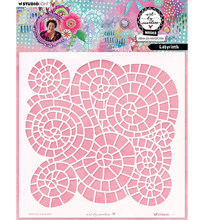 Studio Light - Kreise - Labyrinth Art by Marlene nr. 386