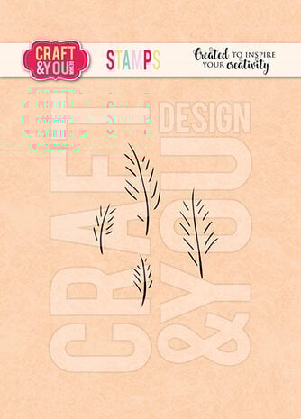 Craft & You Design - Leaves Veins Stamps