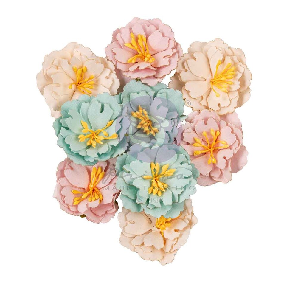 Prima Marketing - Cherry Sweet Flowers Pink Cloud (9pcs)