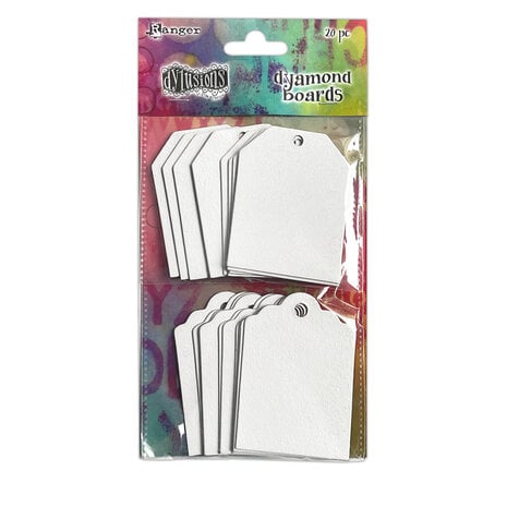 Ranger -Dyan Reaveley Dylusions Dyamond Boards - Tags (20pcs) 