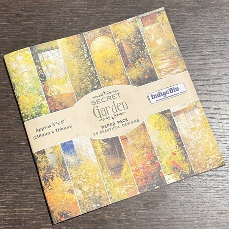 IndigoBlu -Secret Garden 8x8 Inch Paper Book