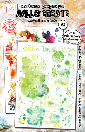 AALL and Create - Rub-Ons A5 Enchanting Larking AALL and Create - Rub-Ons A5 Enchanting Larking