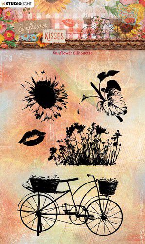 Studio Light Clear Stamp Sunflower Kisses nr.439