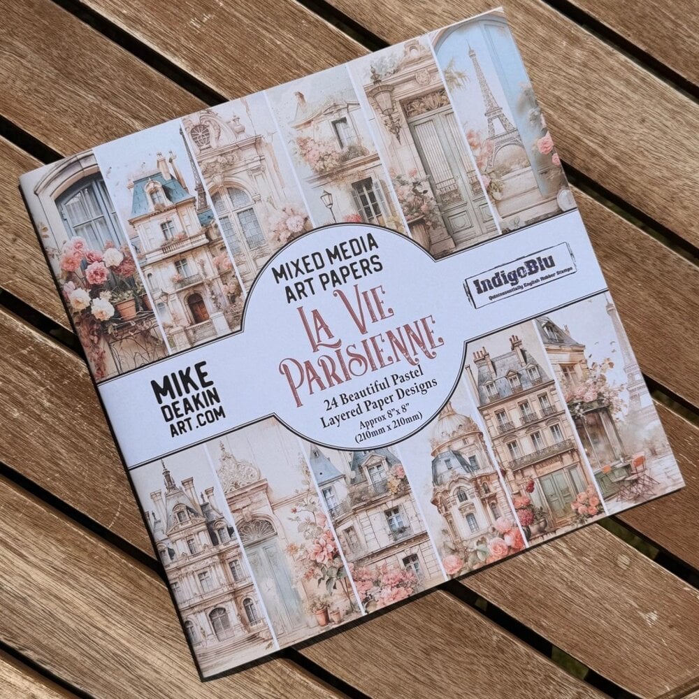 La Vie Parisienne 8x8 Inch Paper Book