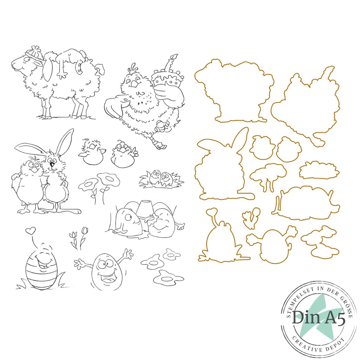 Creative Depot - Bundle - Süße Osterbande